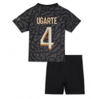 Koszulka piłkarska Paris Saint-Germain Manuel Ugarte #4 Strój Trzeci dla dzieci 2023-24 tanio Krótki Rękaw (+ Krótkie spodenki)